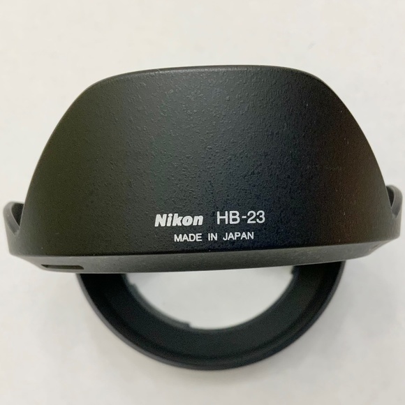 Set of 2 NIKON Lens Hoods - HB-1 & HB-23 Japan - EUC! - Picture 2 of 8